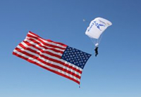 U.S.A.F. Wings of Blue<br>Parachute Team